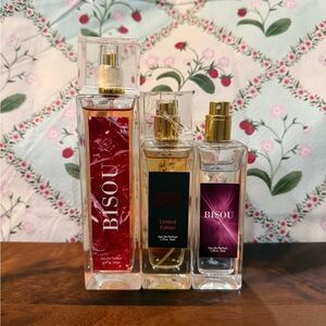 Bisou Lot of 3 Perfumes
